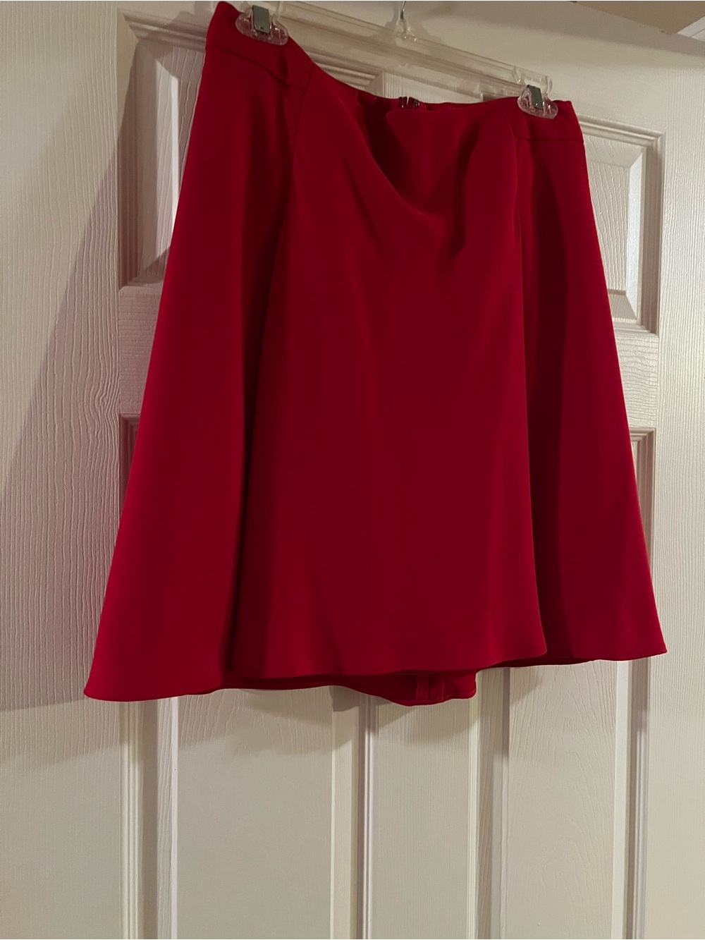 The Limited Red Circle Skirt